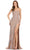 Ashley Lauren 11817 - Scoop Neckline Sequin Prom Gown Special Occasion Dress