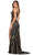 Ashley Lauren 11821 - Beaded Sequin See-Through Corset Prom Gown Special Occasion Dress