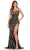 Ashley Lauren 11821 - Beaded Sequin See-Through Corset Prom Gown Special Occasion Dress