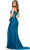 Ashley Lauren 11850 - Embroidered Corset Sheath Prom Gown Special Occasion Dress