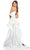 Ashley Lauren 11866 - Strapless Mermaid Prom Gown with Bow Special Occasion Dress