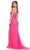 Ashley Lauren 11867 - Bead Encrusted High Slit Prom Dress Special Occasion Dress