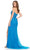 Ashley Lauren 11867 - Bead Encrusted High Slit Prom Dress Special Occasion Dress