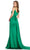 Ashley Lauren 11887 - Beaded Accent Ruched Scoop Prom Gown Special Occasion Dress