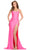 Ashley Lauren 11900 - Scoop Neck Jersey Corset Prom Gown Special Occasion Dress