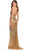 Ashley Lauren 11956 - Halter Neckline Beaded Evening Gown Special Occasion Dress