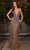 Ashley Lauren 12006 - Fitted Illusion V-Neckline Prom Gown Special Occasion Dress