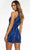 Ashley Lauren 4489 - Embellished Halter Romper Homecoming Dresses