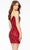 Ashley Lauren 4500 - Strapless Sequined Cocktail Dress Cocktail Dresses