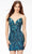 Ashley Lauren 4500 - Strapless Sequined Cocktail Dress Cocktail Dresses