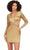 Ashley Lauren 4583 - Long Sleeve Cutout Cocktail Dress Cocktail Dresses