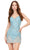 Ashley Lauren 4593 - Sweetheart Fringe Short Dress Cocktail Dresses