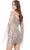 Ashley Lauren 4601 - Long Sleeve Sequin Embellished Cocktail Dress Cocktail Dresses