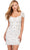 Ashley Lauren 4617 - Cap Sleeve Beaded Cocktail Dress Cocktail Dresses