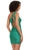 Ashley Lauren 4627 - Asymmetric Fitted Cocktail Dress Homecoming Dresses 4 / Fuchsia/Red