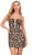 Ashley Lauren 4631 - Sweetheart Corset Animal Printed Dress Party Dresses