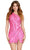 Ashley Lauren 4652 - Beaded One Shoulder Cocktail Dress Cocktail Dresses