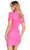 Ashley Lauren 4681 - Short Sleeve Scuba Cocktail Dress Cocktail Dresses