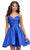 Ashley Lauren 4780 - Sweetheart Neckline A-Line Cocktail Dress Homecoming Dresses 00 / Royal