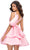 Ashley Lauren 4781 - Back Bow Sleeveless Cocktail Dress Homecoming Dresses