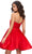 Ashley Lauren 4786 - One Shoulder Pleated Skirt Cocktail Dress Homecoming Dresses