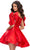 Ashley Lauren 4788 - Bow Accent Sweetheart Cocktail Dress Homecoming Dresses