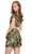 Ashley Lauren 4794 - Multi Colored Sequin Jewel Neck Cocktail Dress Special Occasion Dress