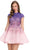 Ashley Lauren 4804 - Ombre Beaded A-Line Cocktail Dress Special Occasion Dress