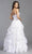 Aspeed Bridal - LH039 Strapless Ruffled Bridal Dress Wedding Dresses XS / White