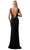 Aspeed Design D499 - Beaded Trim V-Neck Evening Gown Special Occasion Dress