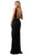 Aspeed Design D499 - Beaded Trim V-Neck Evening Gown Special Occasion Dress