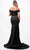 Aspeed Design D548 - Straight Off Shoulder Evening Gown Special Occasion Dress