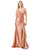 Aspeed Design D601 - Sleeveless Satin Column Dress Evening Dresses XS / Dusty Mauve