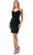 Aspeed Design D626 - Allover Sequin V-Neck Cocktail Dress Special Occasion Dress