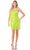 Aspeed Design D715 - Square Neck Ruched Cocktail Dress Special Occasion Dress