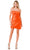 Aspeed Design D715 - Square Neck Ruched Cocktail Dress Special Occasion Dress