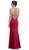 Aspeed Design - L1976 Halter Embellished Prom Dress Prom Dresses XS / Burgundy