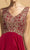 Trevi Collection - L1978 Beaded Lace Applique A-Line Dress Prom Dresses