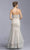 Aspeed Design - L2043 Beaded Fitted Sleeveless Evening Dress Evening Dresses S / Champagne