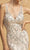 Aspeed Design - L2205 Plunging V-Neck Sleeveless Prom Dress Evening Dresses XS / Nude