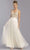 Trevi Collection - L2247 Beaded Full Length Evening Dress Evening Dresses XXS / Champagne