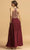 Trevi Collection - L2273 Metallic Applique Halter Chiffon Dress Prom Dresses