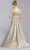 Trevi Collection - L2304 Off Shoulder Sheath/A-Line Dress Evening Dresses