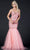 Trevi Collection - L2367 Sweetheart Trumpet Full Length Dress Evening Dresses XXS / Pink