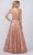 Trevi Collection - L2408 Spaghetti Strap Sequin Motif A-Line Dress Prom Dresses