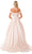 Aspeed Design L2501 - Floral Off Shoulder Ballgown Special Occasion Dress