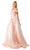 Aspeed Design L2501 - Floral Off Shoulder Ballgown Special Occasion Dress