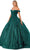 Aspeed Design L2501 - Floral Off Shoulder Ballgown Special Occasion Dress