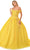 Aspeed Design L2501 - Floral Off Shoulder Ballgown Special Occasion Dress