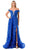 Aspeed Design L2621 - Floral Sequin Off Shoulder Evening Gown Special Occasion Dress